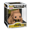 Figurina funko pop deluxe black adam on throne multicolore