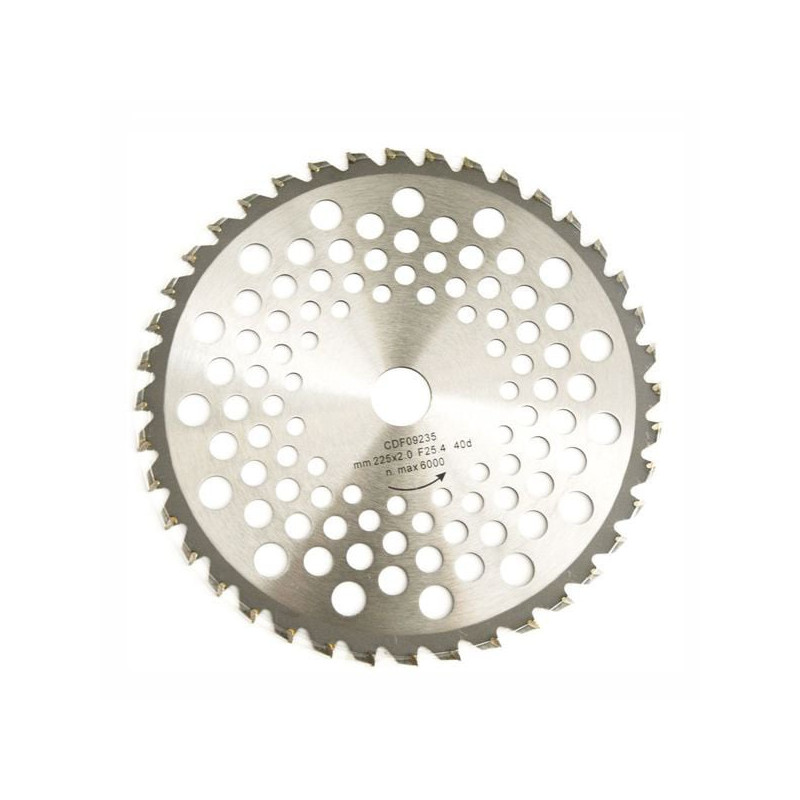 Disco acciaio excel 10978 40 denti widia 255mm