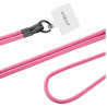 Portacellulare da collo celly freedom lacet per per smartphone rosa