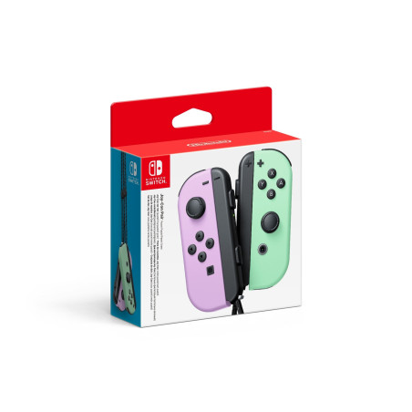 Controller nintendo switch joy-con viola chiaro/verde chiaro