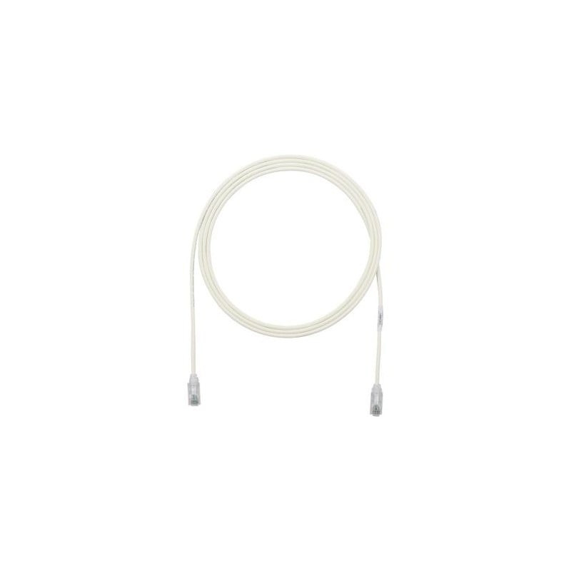 Cavo di rete panduit u/utp cat6 0.2m bianco [utp28sp0.2m]