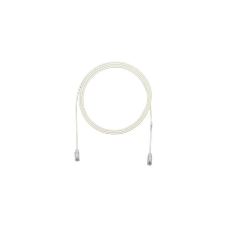 Cavo di rete panduit u/utp cat6 0.2m bianco [utp28sp0.2m]
