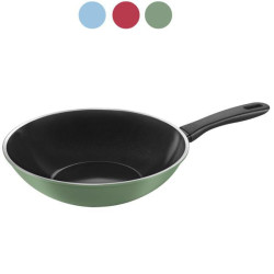 Padella ballarini caprera blu 28cm 1 manico verde [1010845]
