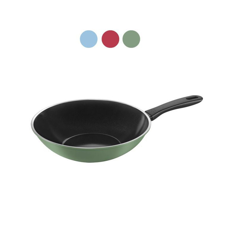 Padella ballarini caprera blu 28cm 1 manico verde [1010845]