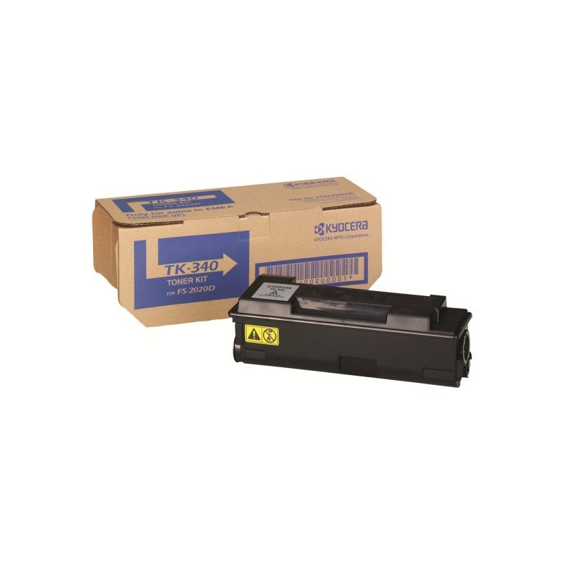 Toner kyocera tk-340 fs-2020d/dn singolo 12000 pagine nero