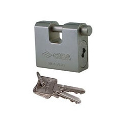 Lucchetto corazzato mm.84 serrande kc 28550 cisa [cisa ]
