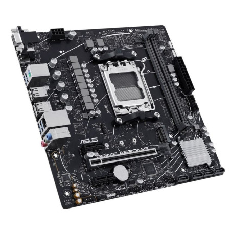 Scheda madre amd asus prime am5 2xddr5 micro atx mb 4xsata nero [90mb1f50-m0eayc]