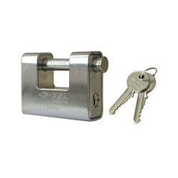 Lucchetto ottone incam.mm.80 serrande 21810 logo [logo ]