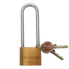 Lucchetto ottone mm.30 arco extra lungo 22011 cisa [cisa ]