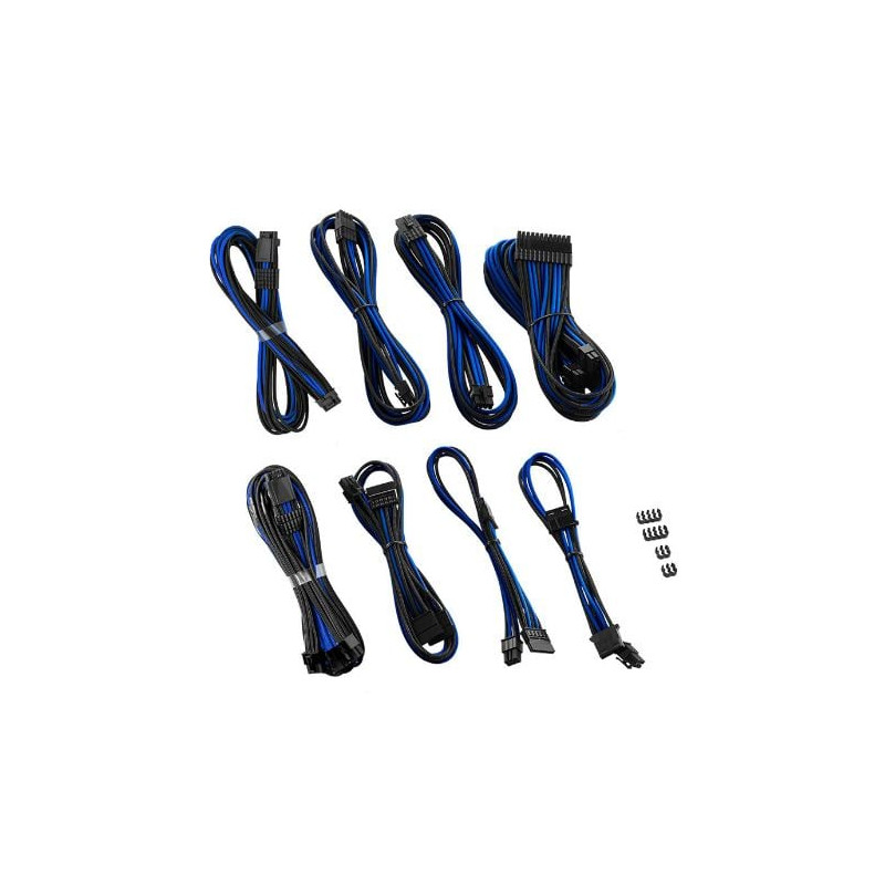 Set di cavi cablemod rt pro modmesh 2x12vhpwr 85cm nero/blu [cm-prts-16x2kit-nkkb-r]
