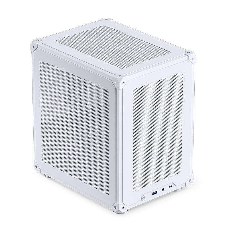 Case jonsbo c6 micro-atx bianco [c6 bianco]