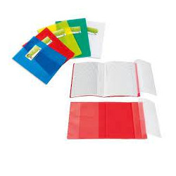 Copriquaderni sei rota cover maxi buccia a4 pp rosso [21131212]