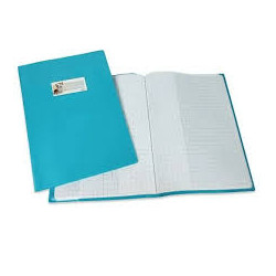 Copriquaderni sei rota cover maxi laccato a4 azzurro chiaro [21000203]