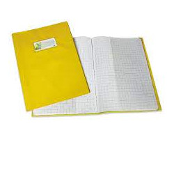 Copriquaderni sei rota cover maxi laccato a4 giallo [21000206]