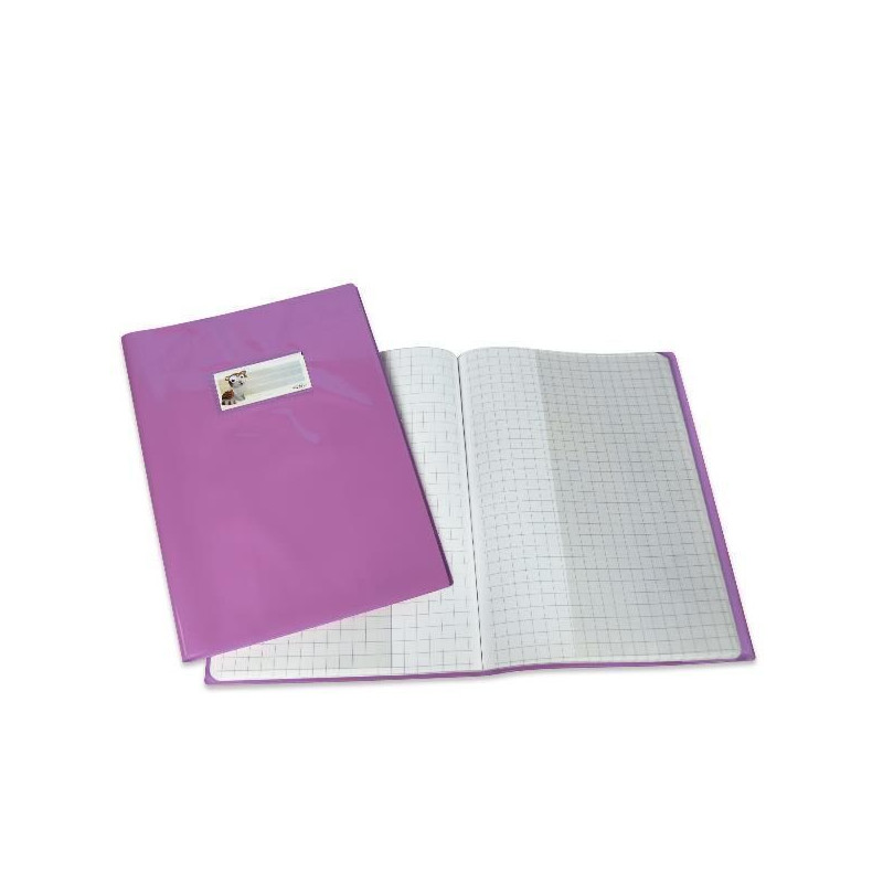 Copriquaderni sei rota cover maxi laccato a4 lilla [21000214]