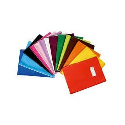 Copriquaderni sei rota cover mini a5 pvc laccato arancio [23000204]