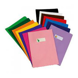 Copriquaderni sei rota cover mini a5 pvc laccato azzurro scuro [23000217]