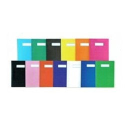 Copriquaderni sei rota cover mini a5 pvc laccato giallo [23000206]