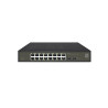Switch levelone gestito l2 19'' 18xrj45 16xpoe+ 2xgsfp nero