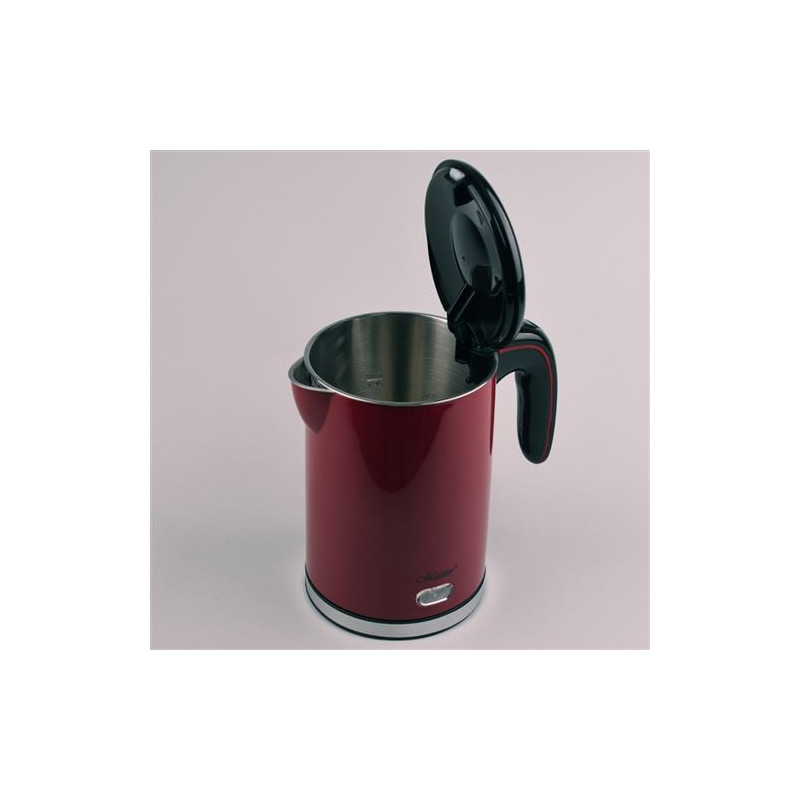 Bollitore elettrico maestro 1.2l acciaio inossidabile rosso [mr-030