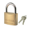 Lucchetto ottone mm.40 kc chiave uguale 22010 cisa [cisa ]