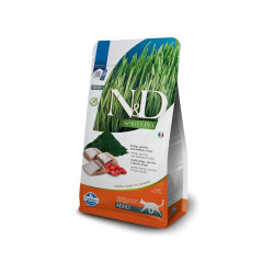 Mangime secco farmina spirulina aringa per gatto adulto n&d spirulina