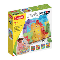 Gioco educativo quercetti jumbo peggy medio 30 x 29 x 7 cm multicolore