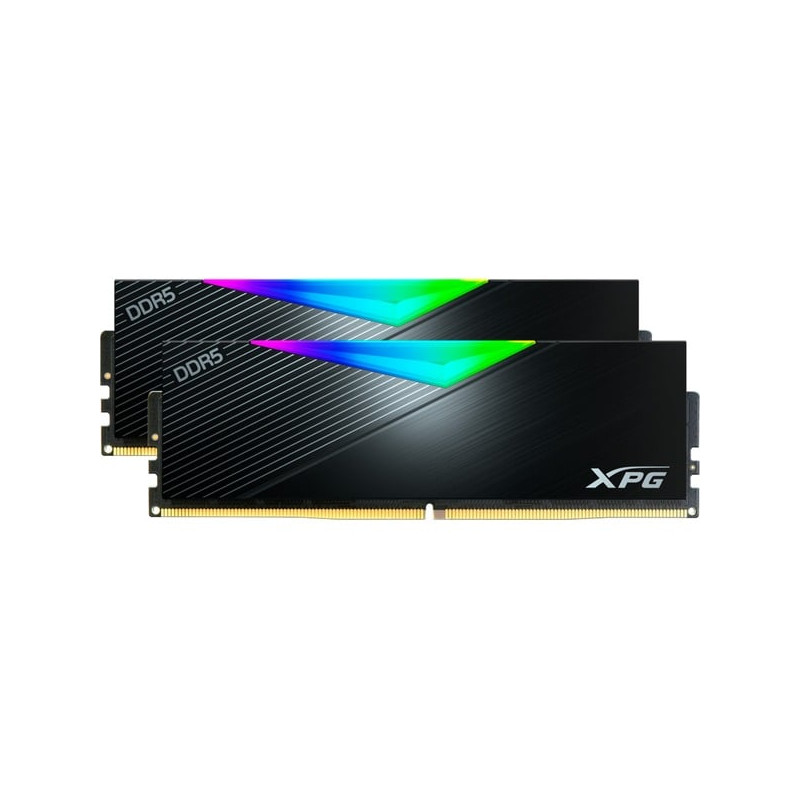 Ram dimm ddr5 2x16gb adata xpg lancer 7200mhz cl34 1.4v rgb nero