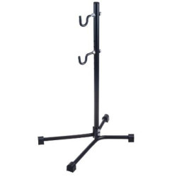 Portabici da pavimento maclean mc-434 nero [ajmclemrowmc434]