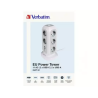 Multipresa verbatim power tower eu a torre 11xac/2xusb/2xusb tipo