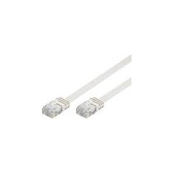 Cavo patch goobay u/utp 1.5m cat5e bianco [95191]