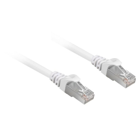 Cavo di rete sharkoon s/ftp cat6a 1.5m bianco [4044951018833]