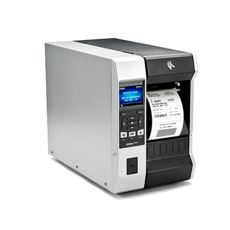 Stampante termica zebra zt610 max 300x300dpi nero/grigio [zt61043-t0e0100z]