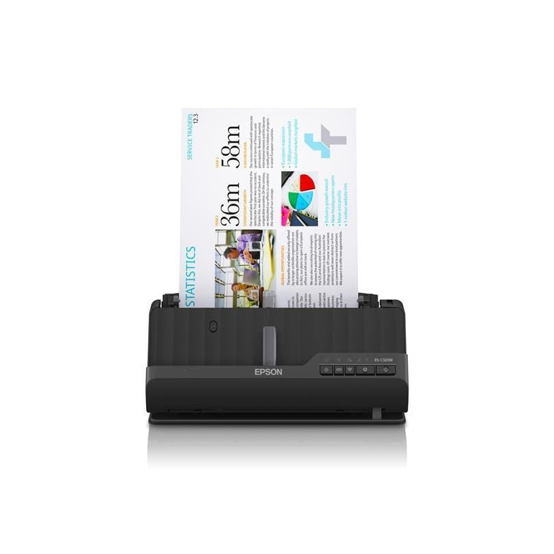 Scanner di documenti epson a colori a4 30bit/10/24/8 in bianco e