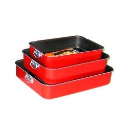 Teglia zanetti dolomiti lasagnera con anello cm.25x18 [zanetti]