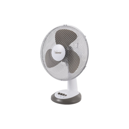 Ventilatore da tavolo bimar vt312 30cm bianco/grigio