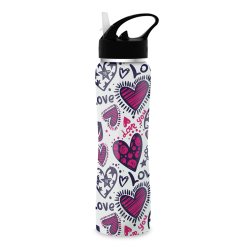 Borraccia the steel bottle most wanted love 500ml multicolore [tsb.mw.44lov]