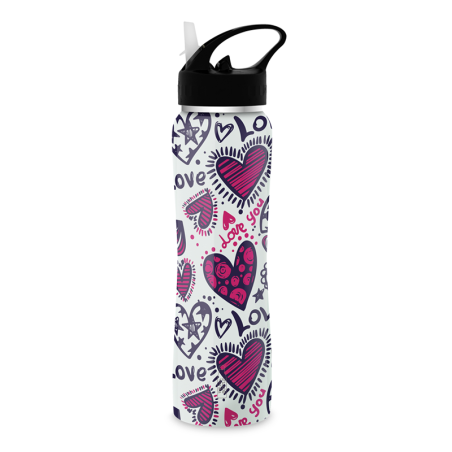 Borraccia the steel bottle most wanted love 500ml multicolore [tsb.mw.44lov]