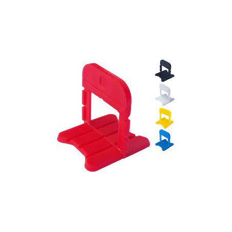 Distanziatori livellanti ghelfi per piastrelle 3mm multicolore 200pz