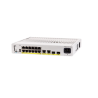 Switch cisco catalyst 9200cx compact poe+ 240w 12-porte bianco