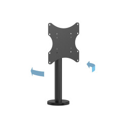 Supporto da tavolo itb m vesa bolt down turn per tv 18-43''