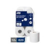 Rotolo di carta igienica tork smartone mini cf12 620-fogli bianco
