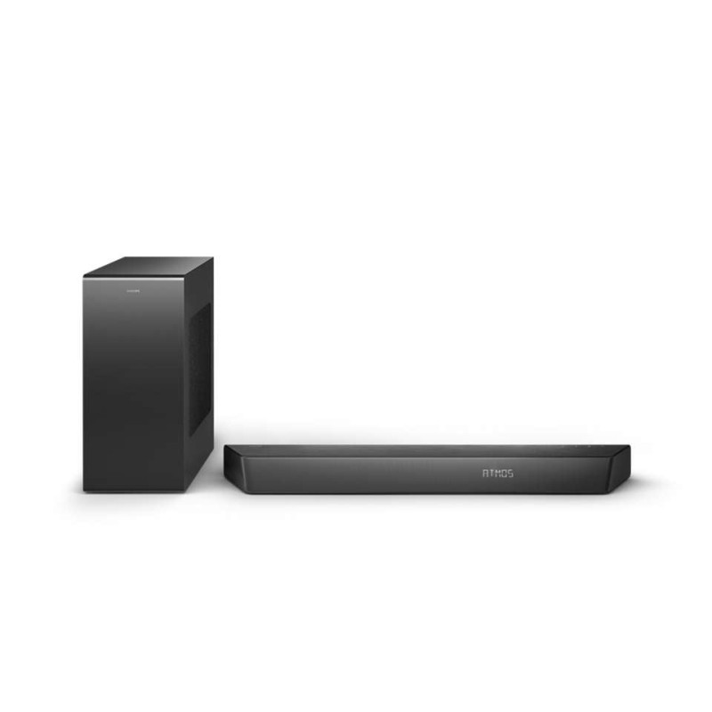 Soundbar philips subwoofer wireless 3.1 canali 650w nero [tab7807/10]