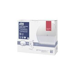Dispenser di carta igienica tork jumbo starterp bianco [954000]