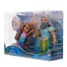 Bambola jakks disney disney la sirenetta ariel e king triton 15cm