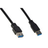 Cavo di prolunga link usb 3.0 a-a 0.5m m/f nero