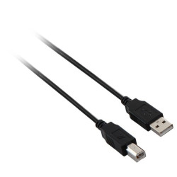 Cavo usb v7 2.0 a/b m 100pct 5m nero [v7e2usb2ab-05m]