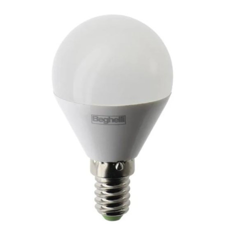 Lampadina led beghelli liteled.6 sfera 7w classe f 4pz [58047]