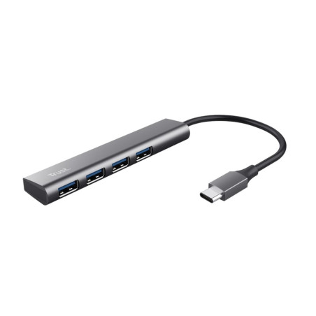 Hub usb trust halyx usb 3.2 gen 1 4-porte tipo-c [24948]