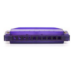 Armonica hohner diatonica arpa traslucido viola [m1110p]